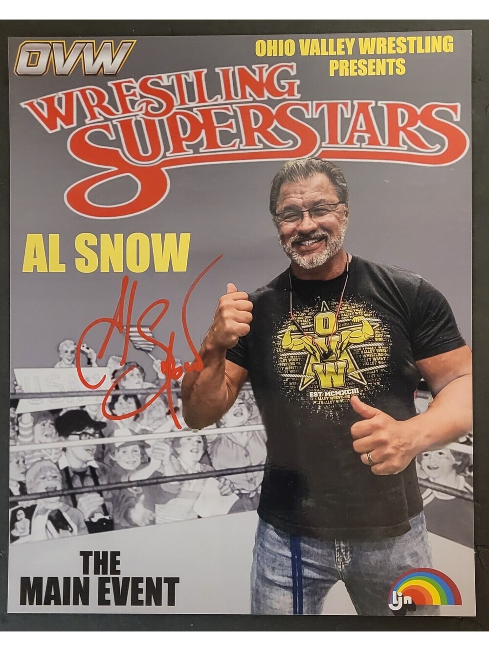Al Snow Wrestling WWE Autographed Signed 8"x10" Photo